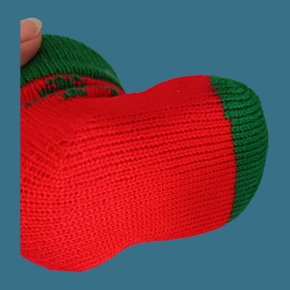 Sees candy vtg christmas stocking holiday sock - Picture 3 of 8